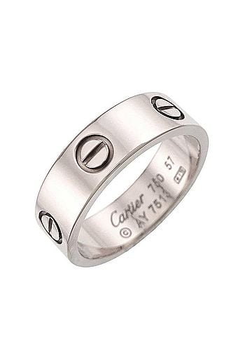Cartier Cartier Love Ring #57, 18K WG (White Gold 750) (view 1)