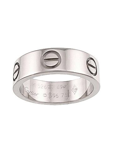Cartier Cartier Love Ring #49, 18K WG (White Gold 750) (view 2)
