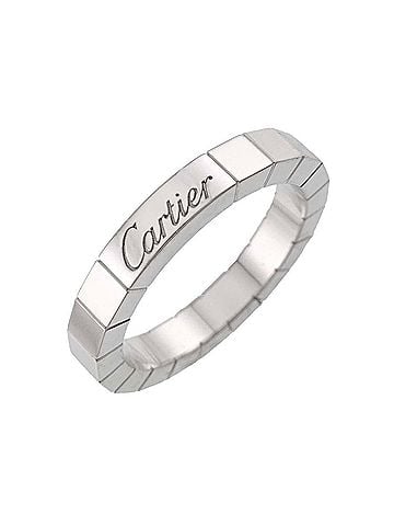 Cartier Cartier Laniere Ring #49, 18K WG (White Gold 750) (view 1)