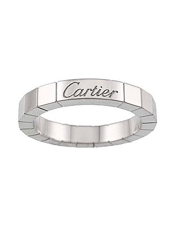 Cartier Cartier Laniere Ring #49, 18K WG (White Gold 750) (view 2)