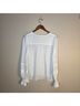 Ramy Brook 100% Polyester 100% Polyester White Long Sleeve Blouse Size S - photo 4