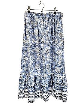 Vince. Linen Midi Casual Skirt (view 2)