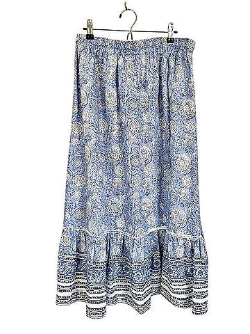 Vince. Linen Midi Casual Skirt (view 2)