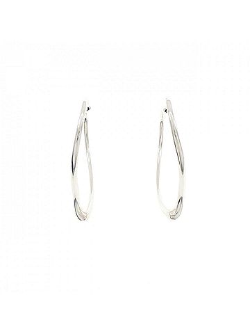 Tiffany & Co. Tiffany Open Heart Hoop Earrings (view 2)