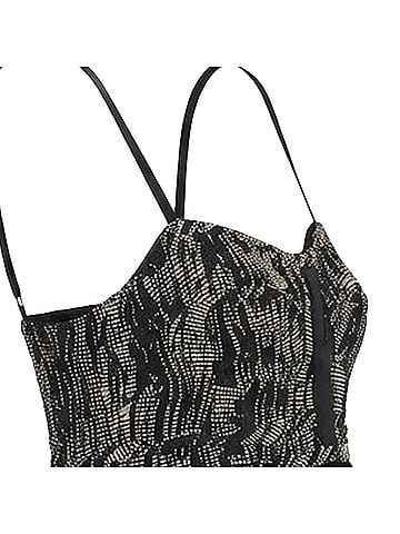 Proenza Schouler Proenza Schouler Tweed Silk Flounce Dress (view 2)