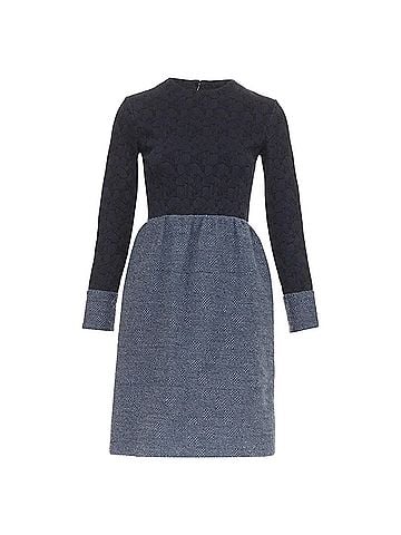 The Row The Row Wool Blend Floral Jacquard Dress (view 1)