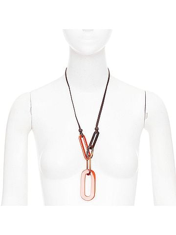 Hermès Hermes Buffalo Horn Pendant Necklace (view 1)