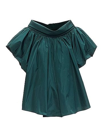 Alexander McQueen Alexander Mcqueen Puff Sleeve Flare Top (view 2)