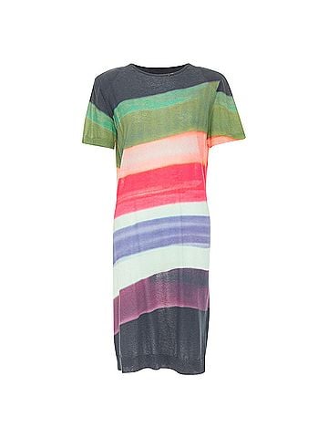 Dries Van Noten Dries Van Noten 2021 Len Lye Tshirt Dress (view 1)