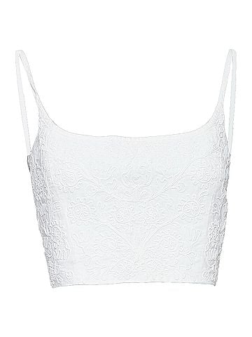 Jil Sander Jil Sander Floral Embroidery Crop Top (view 1)