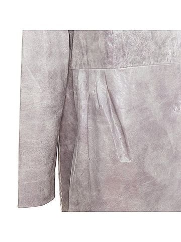 Miu Miu Miu Miu 2007 Leather A-Line Long Coat (view 2)
