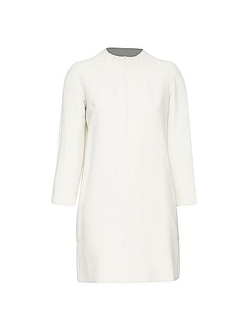 The Row The Row Stretch-Cady Crepe Shift Dress (view 1)