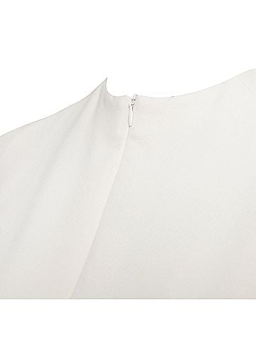 The Row The Row Stretch-Cady Crepe Shift Dress (view 2)