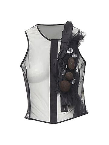 Comme des Garçons Comme Des Garcons 2004 Sheer Mesh Vest (view 1)