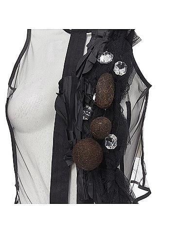 Comme des Garçons Comme Des Garcons 2004 Sheer Mesh Vest (view 2)