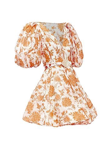 Zimmermann Zimmermann 2022 Runway Postcard Linen Dress (view 1)