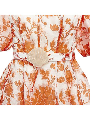 Zimmermann Zimmermann 2022 Runway Postcard Linen Dress (view 2)