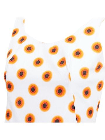 Alexander McQueen Alexander Mcqueen 2022 Paint Asymmetric Dress (view 2)