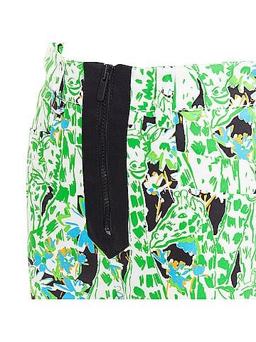 Miu Miu Miu Miu 2018 Giraffe Print Feather Pants (view 2)