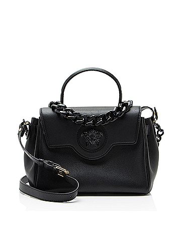 Versace Versace Calfskin La Medusa Medium Top Handle (view 1)