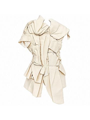 Comme des Garçons Comme Des Garcons 2013 Canvas Gathered Vest (view 1)
