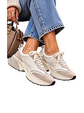Tory Burch Good Luck Chunky Sneakers (view 1)