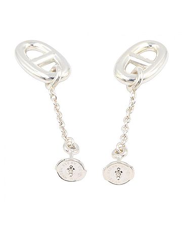 Hermès Hermes Farandole Earrings, Sterling Silver 925, Women's Tone (view 2)