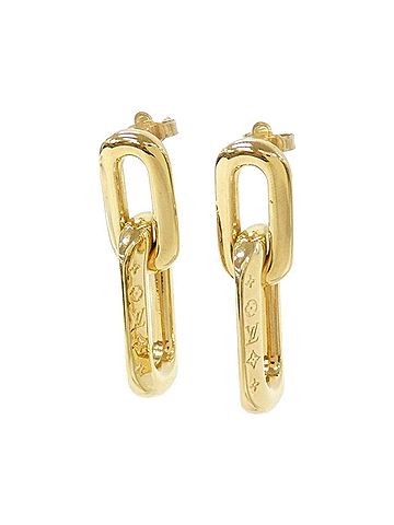 Louis Vuitton Louis Vuitton Double II Maillon PM Earrings MP2990 (view 2)