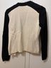 Ralph Lauren 100% Cotton Black Ivory Jacket Size 4 - photo 3