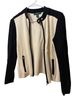 Ralph Lauren 100% Cotton Black Ivory Jacket Size 4 - photo 1
