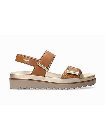 Mephisto Women's Dominica Platform Sandal in Brandy Niobel / Silk (view 1)