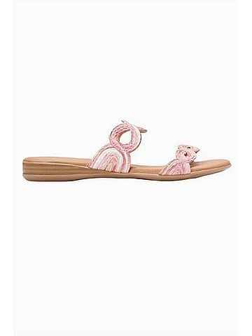 Andre Assous Women's Nizzie Featherweights Sandal in Scarlet Multi (view 1)