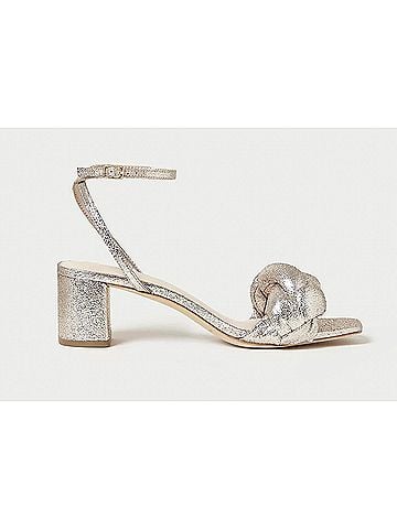 Loeffler Randall Women's Avril Low Heel Sandal in Prosecco (view 2)