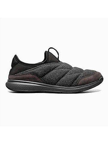 Florsheim Boy's Java Moc Wool Jr. 3 Mo in Charcoal (view 1)