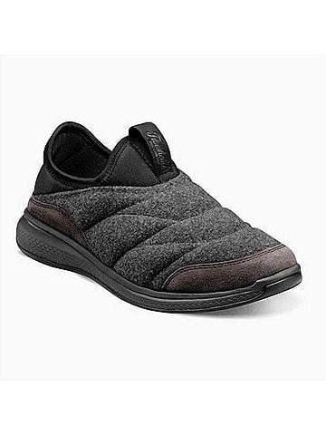 Florsheim Boy's Java Moc Wool Jr. 2 Mo in Charcoal (view 2)