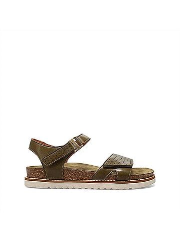 Taos Women's Modern Sandal in Avocado Green (view 1)