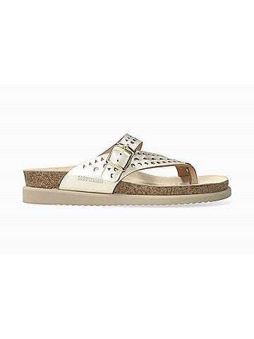 Mephisto Women's Helena Perf Sandal in Gold (view 1)