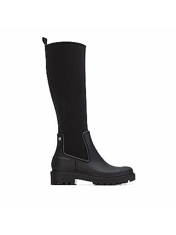 XTI Women's Tall Chelsea Boots in Black (view 1)