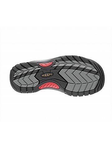 Keen Women's Venica H2 Sandal in Midnight Navy/Hot Coral (view 2)