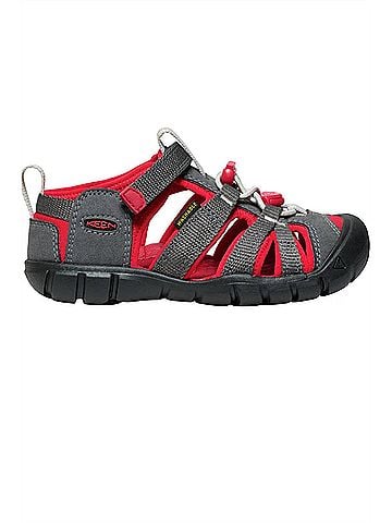 Keen Kid's Seacamp Ii Cnx Sandal 7 Mo in Magnet/Red Carpet (view 1)