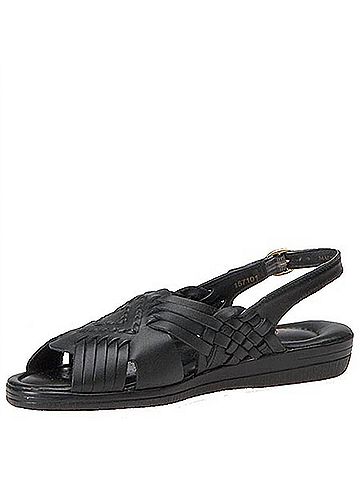 Softspots Women's Tela Slingback Sandals in Black (view 2)
