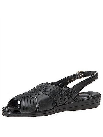 Softspots Women's Tela Slingback Sandals in Black (view 2)
