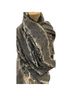 Macy's Animal Print Black White Scarf One size - photo 2