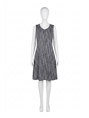 Simply Mila Lisbon Sleeveless Dress in Striped (view 1)