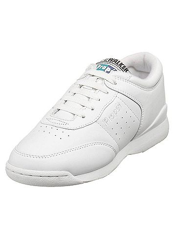 Propet Women's Life Walker Sneaker in White (view 2)