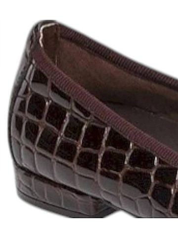 David Tate Women's Glow Ballet Flat in Brown (view 2)