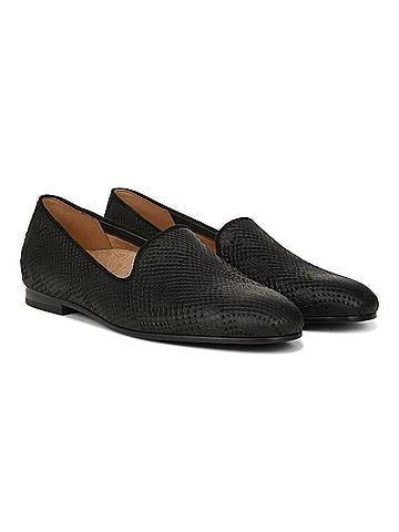 Vionic Women's Willa Ll Shoes in Black Embossed Snake (view 2)