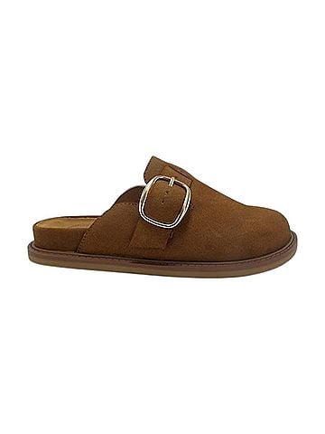 Jellypop Women's Palmer Clogs in Cognac (view 1)