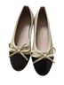 Handprint Classic Two-Tone Bow Ballet Flats Flats - photo 1