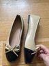 Handprint Classic Two-Tone Bow Ballet Flats Flats - photo 5